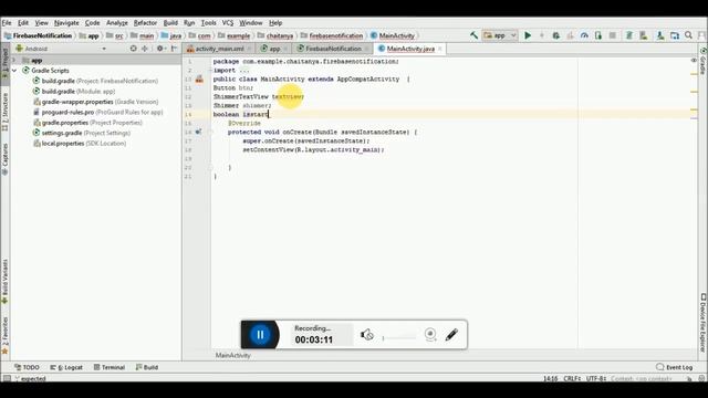 How to Create Shimmer TextView in Android смотреть онлайн