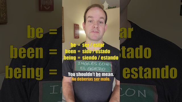 BE vs BEEN vs BEING en inglés: tip del día - diferencia entre be, been y being смотреть онлайн