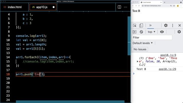 JavaScript Array Methods Examples and Code explanation Learn about JavaScript Arrays смотреть онлайн