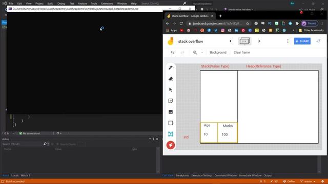 Basic concepts of OOP value vs reference types and stack vs heap in C# in Hindi || Urdu смотреть онлайн
