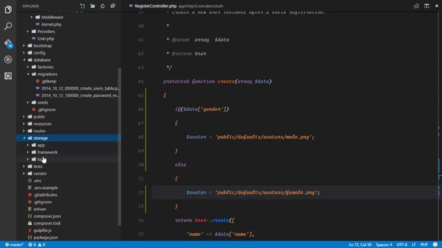 Social network in Laravel 5.3 and Vuejs 2.0 #1 - Customizing Default authentication смотреть онлайн