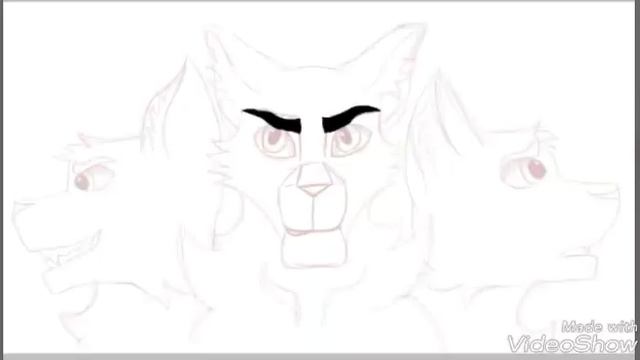 Hawkfrost, Tigerstar And Brambleclaw/ Коршун, Звездоцап и Ежевика