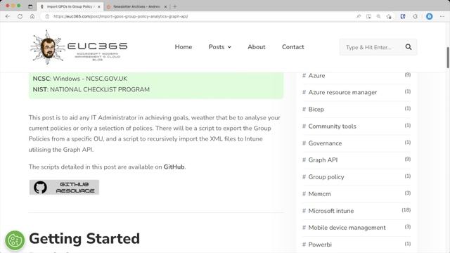 Import GPOs to Intune using Graph API! + My new workflow! смотреть онлайн