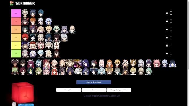 Najlepsza Genshinowa Tier Lista nie istnie.... | Genshin Impact 3.5 смотреть онлайн
