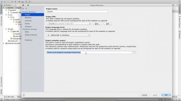 Видео-урок #2. Сайт на Java. Apache Tomcat 8, Intellij IDEA, Web, JSP, Servlets, Ant Build