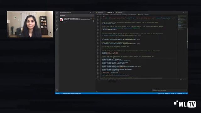 Debugging Data Hub custom step using MarkLogic extension for Visual Studio Code смотреть онлайн
