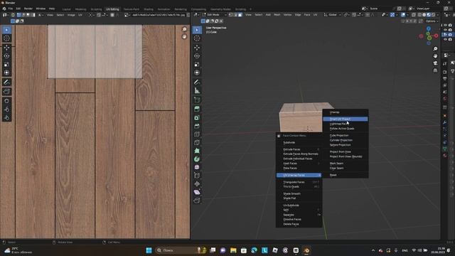 КАК НАЛОЖИТЬ ТЕКСТУРУ В BLENDER??♂️ #blender #3дмоделирование #текстура #новичок #программирование смотреть онлайн