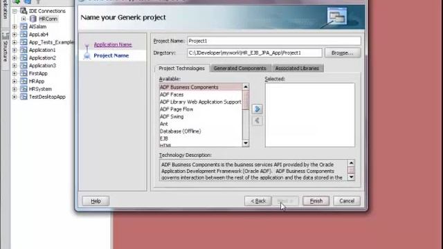 3 1 JavaServer Faces, EJB, JPA, Creating Data Model with EJB 3 0 in EJB Diagrammer Oracle JDevelop смотреть онлайн