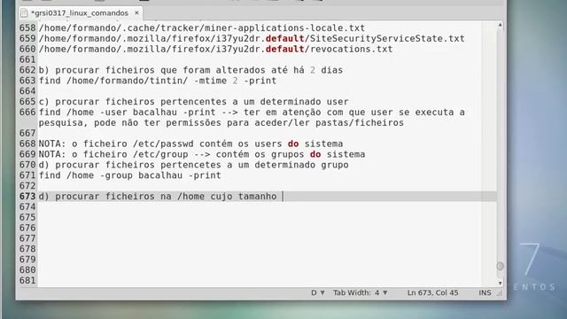 Linux commands start - part V смотреть онлайн