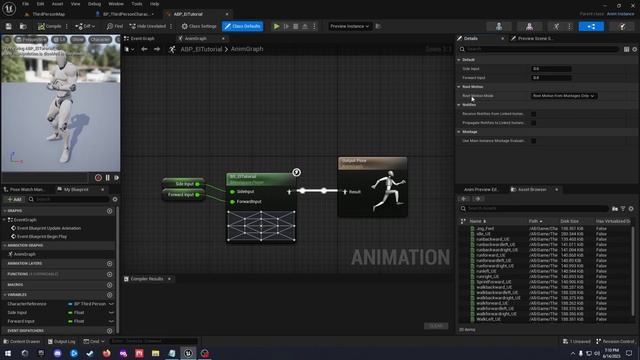 UE5.2 Enhance Input 8 Way ROOT MOTION Locomotion Tutorial Part. 1 - (Walking & Running) смотреть онлайн
