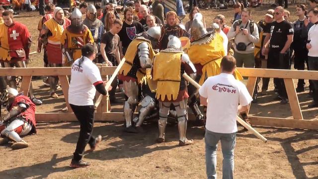 Battle Of Nations 2014 Russia Moscow Pradar 5 vs 5 10 fight НРБ - Авалон смотреть онлайн