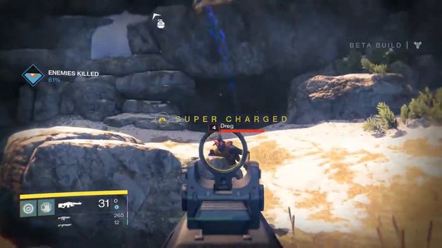 Destiny Gameplay Walkthrough Part 5 - Free Roam (PS4 Xbox One Beta) смотреть онлайн