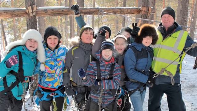 Кадетскому классу "Юный десантник" - 1 год! смотреть онлайн