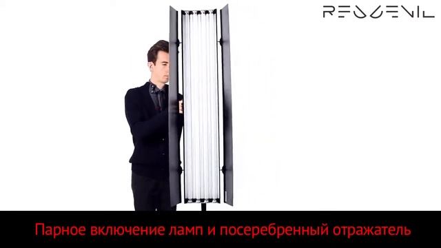 Обзор люминесцентных осветителей Reddevil RDL 4x600 S и Reddevil RDL 4x1200 S смотреть онлайн