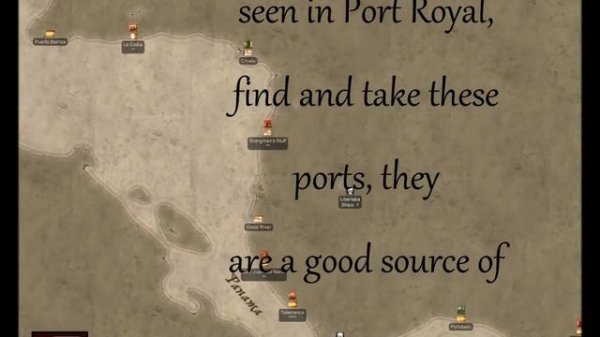 The Pirate: Caribbean Hunt map tutorial hidden ports