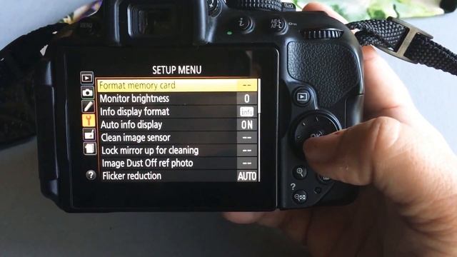 How to format your memory card Nikon D5300 смотреть онлайн
