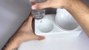 Автопоилка миска для кошек с наклоном