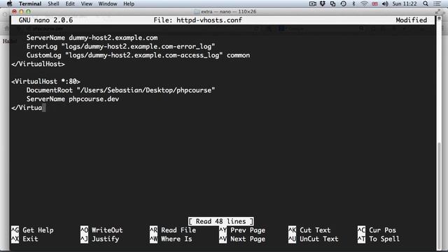 02-06: Virtual Host on Mac OS X with Mamp Pro смотреть онлайн