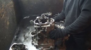 Шкода Октавия . А7. Шести ступка. Разбор коробки. Советую посмотреть .