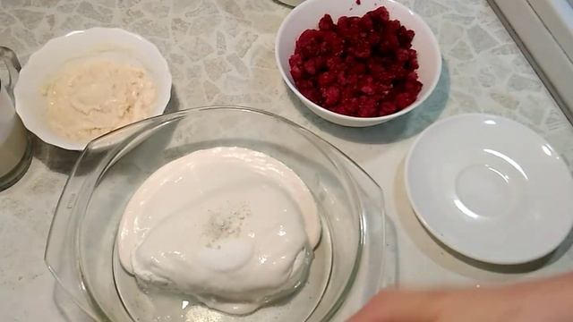 Лёгкий тортик без яиц, муки,сахара! Можно и диабетикам!!! смотреть онлайн