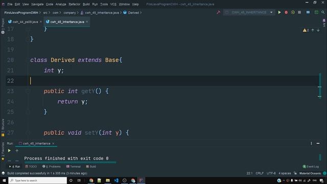 Inheritance in Java смотреть онлайн