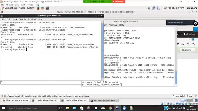 Analytos Tutorial - Hadoop Essentials - Hive Part 2 смотреть онлайн