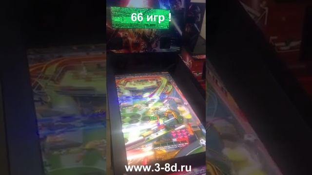 Игровые автоматы пинбол. Шестьдесят шесть встроенных игр ! смотреть онлайн