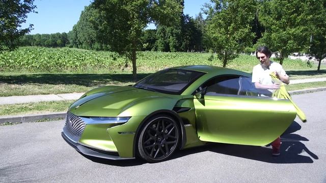 Обзор DS E-Tense смотреть онлайн