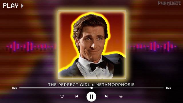 THE PERFECT GIRL X METAMORPHOSIS || [P4nMusic TIKTOK MASHUP]