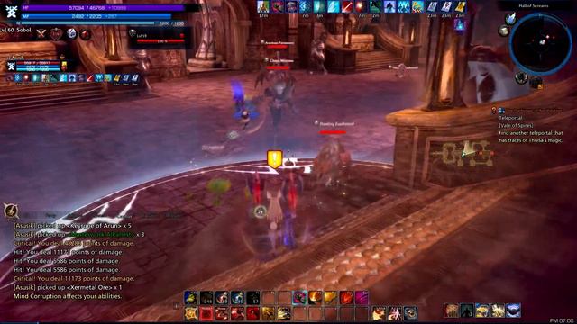 Tera - Labyrinth of Terror - Elin Warior Combo Attack смотреть онлайн
