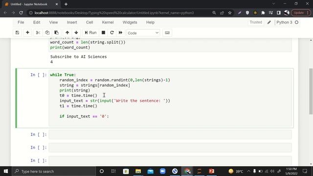 Build Typing Speed Calculator Using Python | Project for Beginners смотреть онлайн
