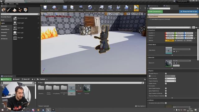 Физика в игровом движке и VR смотреть онлайн
