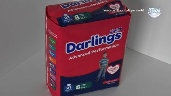 New Darlings Diapers Size 8 - The largest baby diaper?