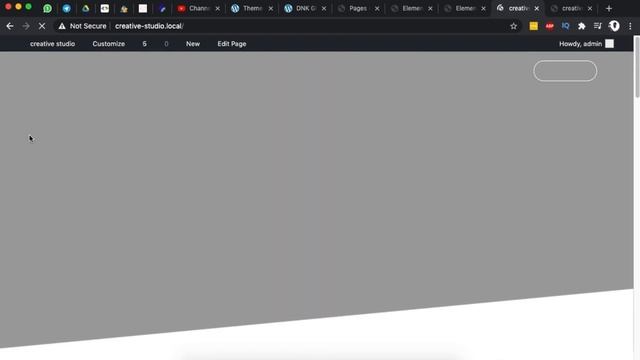 Make Any Header Transparent in Elementor 3. смотреть онлайн