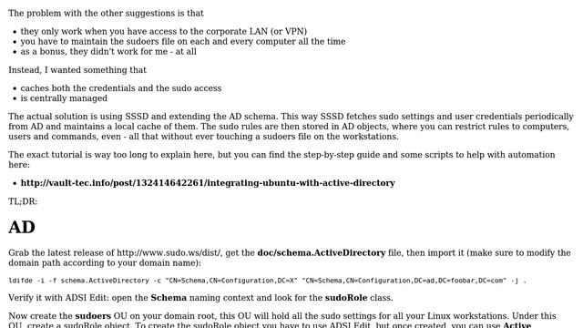 Ubuntu: Add AD Domain user to sudoers from the command line (4 Solutions!!) смотреть онлайн