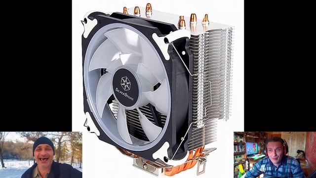 Процессорная система охлаждения SilverStone Argon AR12 RGB смотреть онлайн