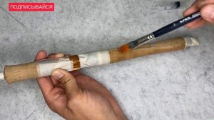 ПРАВИЛЬНАЯ обработка пробковой рукояти для защиты от влаги и старения