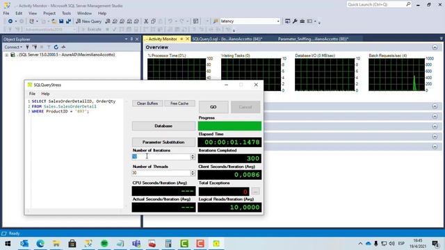 Tutorial SQLQuery stress tool смотреть онлайн