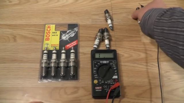 Свечи зажигания BOSCH 503 WR 78 Super 4 краткий обзор смотреть онлайн