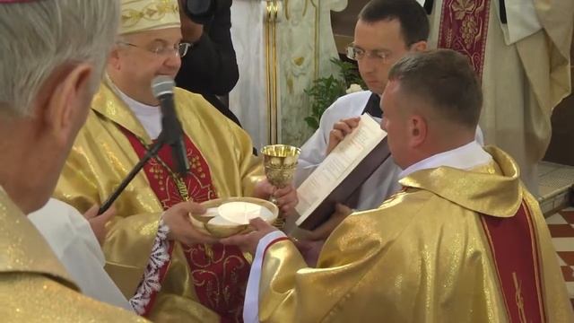 Обряд посвящения в ксендзы состоялся в костеле Успения Пресвятой Девы Марии в Пинске