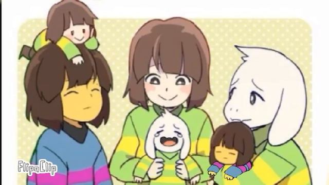 Cute undertale FlipaClip смотреть онлайн
