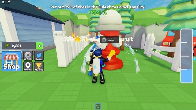 ШОК СПАС ГОРОД В СИМУЛЯТОР ПОЖАРНОГО Firefighter Simulator roblox ??? смотреть онлайн