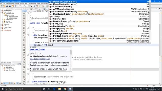 Learn How to Make Jframe Size Fullscreen in Java Netbeans in 2020 смотреть онлайн