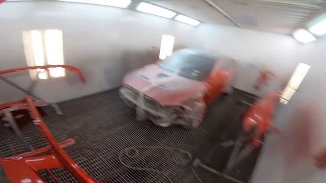 Painting Mitsubishi Evolution Edition | Clear coat Lechler with Iwata WS400 1.4HD Hakone смотреть онлайн