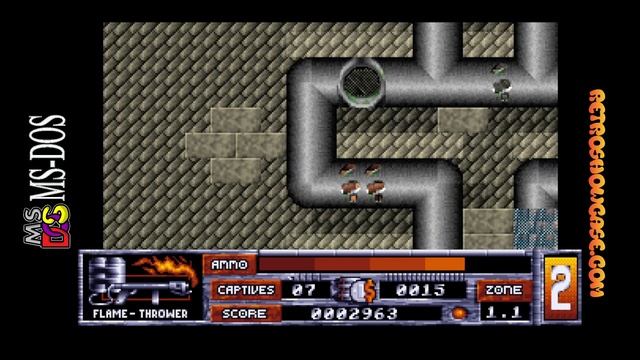 ALIEN CARNAGE (DOS Gameplay Sample) смотреть онлайн