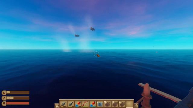 Falling Snowmobiles? || Raft Glitch смотреть онлайн