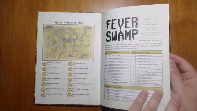 Fever Swamp: OSR DnD Book Review