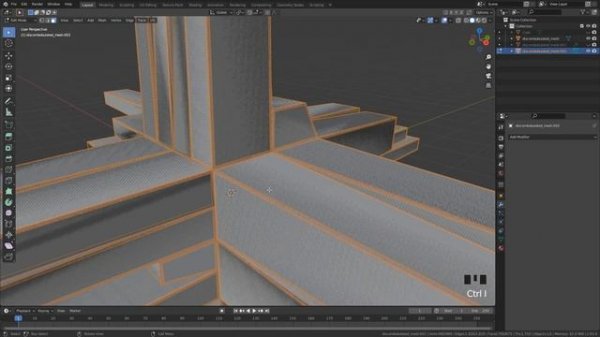 How to Create Sci-Fi Panels and structures Blender Tutorial (no paid addons)