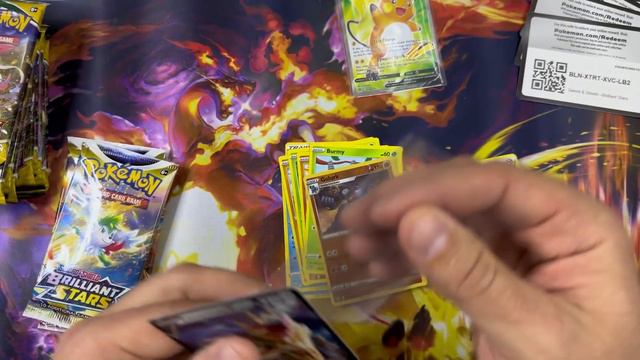 I Opened A Bunch Of Pokemon Evolving Skies, Brilliant Stars, And Fusion Strike Packs From Costco