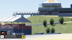 Ferrari F1 412T2 1995 Driven by Ayrton Senna at Interlagos Circuit